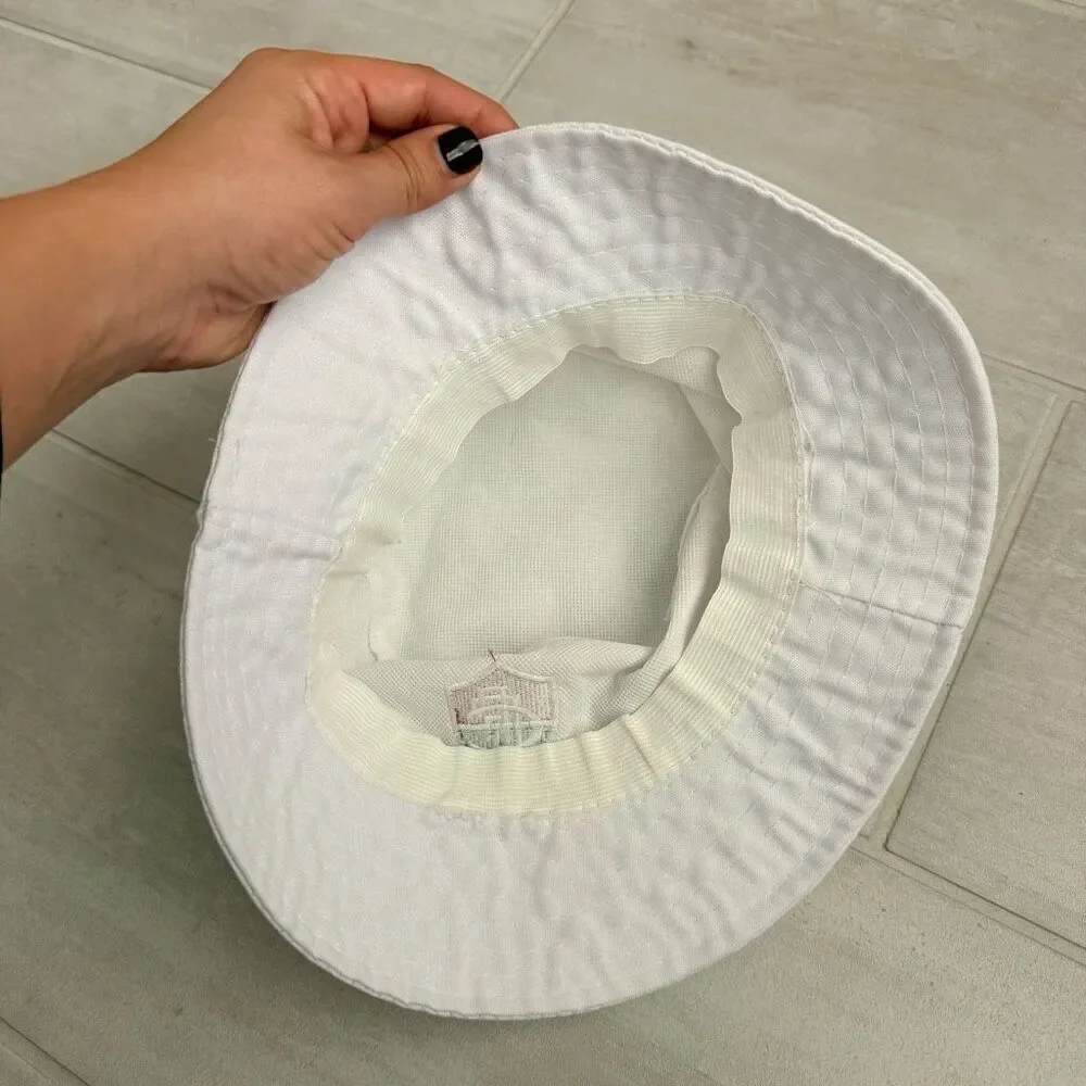 Fluminese Bucket Hat Children’s One Size White w Team Logo Chapéu do FC Futbol